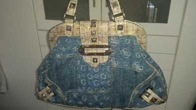 Guess denim handbag original