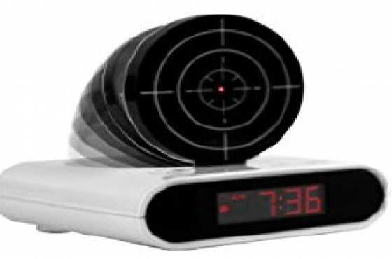 Gun O039Clock Shooting Alarm Clock