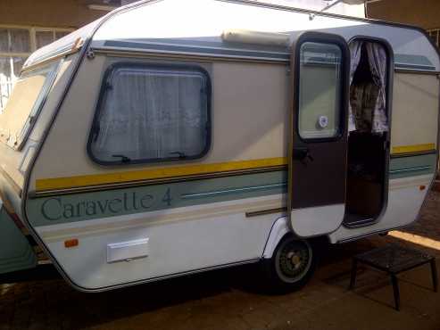 gypsey caravette 4 with full tent