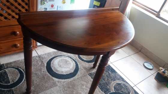 Half moon table for sale