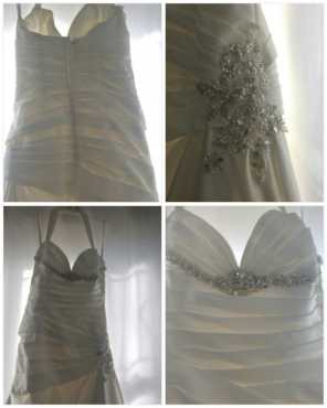 halterneck wedding dress