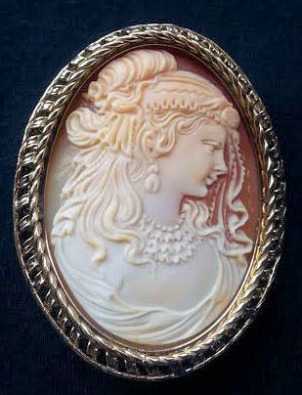 Hand Carved Cameo