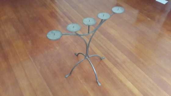 Hand crafted candle stand