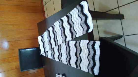 Hand crochet scarve for winter