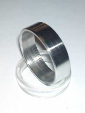 Hand gemaakte stainless steel ringe