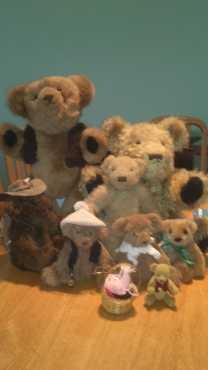 Hand made teddy bear collection for sale