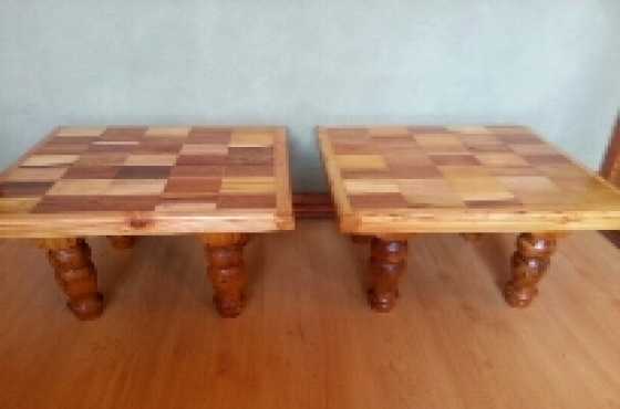 Handmade inlay tables