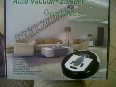 handsfree robot vacuum