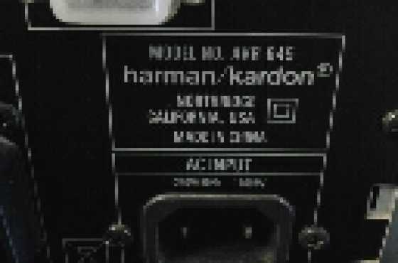 Harman kardon model no AVR645 Amplifier for sale