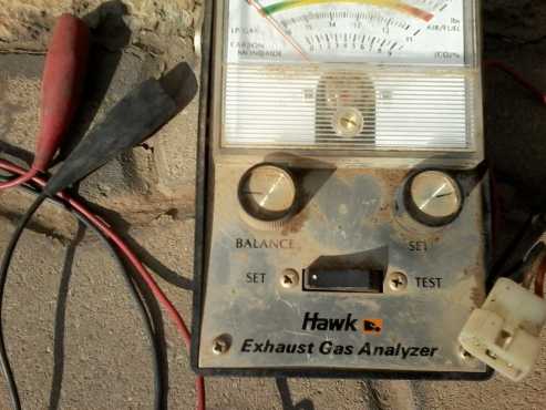 Hawk Exhaust Gas Analyze