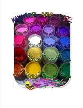 Haywire neon hair dyes and products