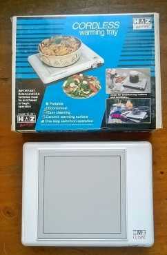 HAZ Cordless warming tray.  Never been used