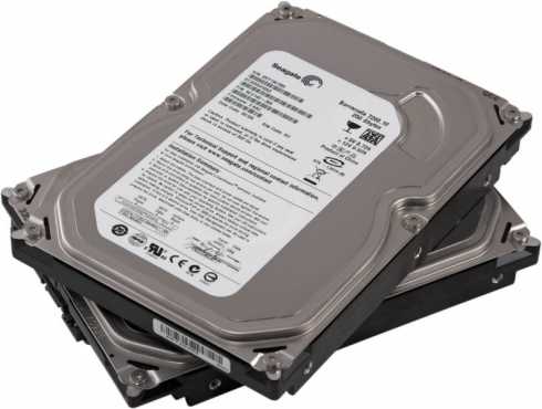 HDDs RAM and CPU