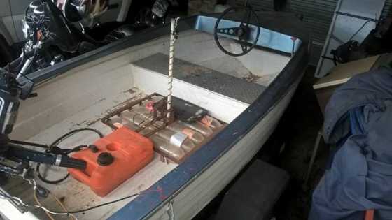 Hengel boot met 15hp yamaha