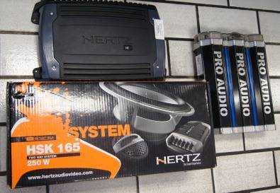 Hertz Amplifier with Speakers S016960A