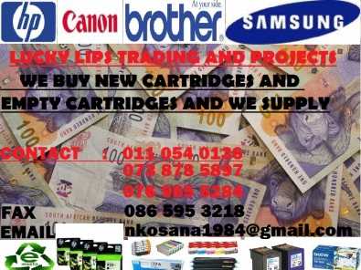 HI WE BUY NEW CARTRIDGES AND EMPTY CARTRIDGES