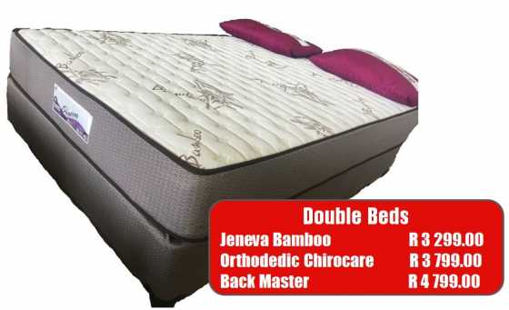 High quality beds for sale at a factory price all over Gauteng. Place your order now.