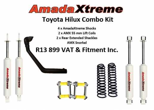 Hilux 4x4 Suspension Lift Kit plus Snorkel