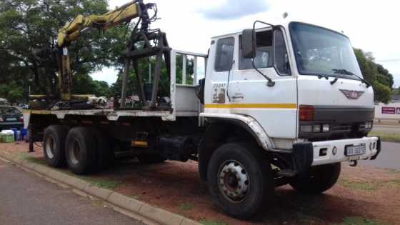 Hino ADE 407 Twelve Ton Brick Crane amp Rotator Ready to work