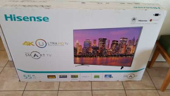 HISENSE 55K 321UW 55 INCH UHD SMART LED TV Commercial screen size 139cm 55 inches Smart TV (Interne