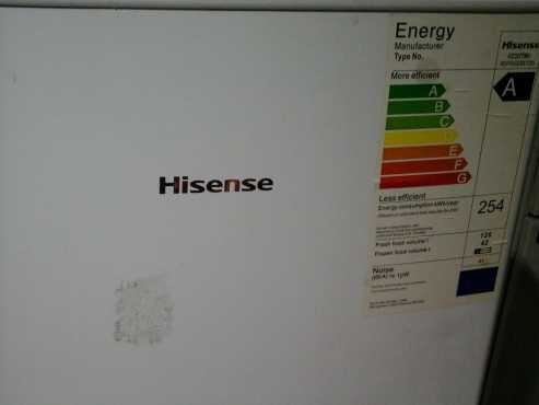 Hisense Fridge and Freezer