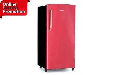 HISENSE H200RRE RED FINISH FRIDGE