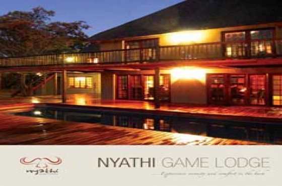 Holiday Accommodation - Nyathi Private Game Lodge