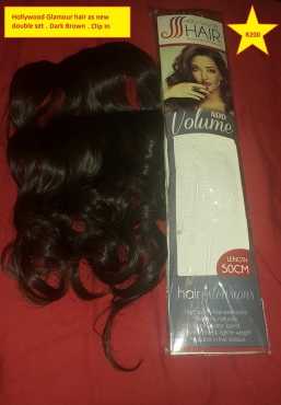 Hollywood glamour hair extensions