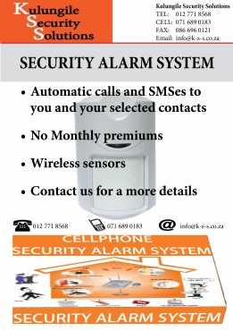 Home  Business Security Alarm System