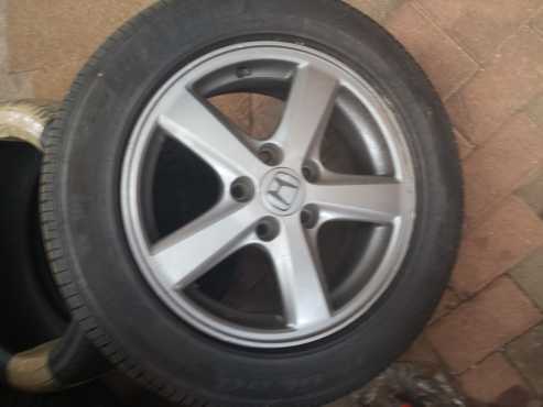 honda accord rims and tyres