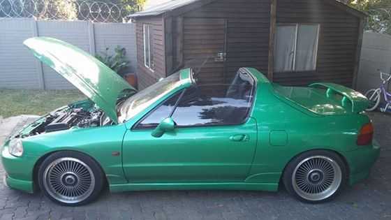 Honda crx del sol.left hand drive