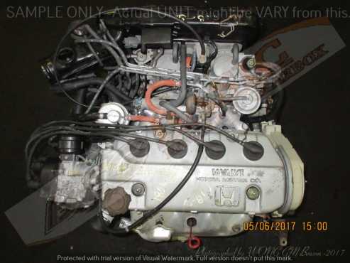 Honda D15B4 1.5L DCARB 16V Engine -Civic