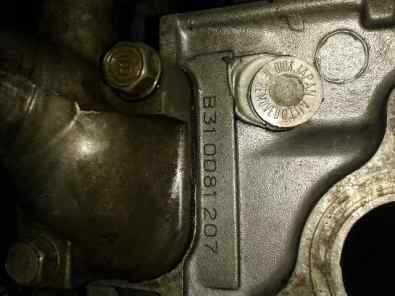 Honda D16 sohc vtec head