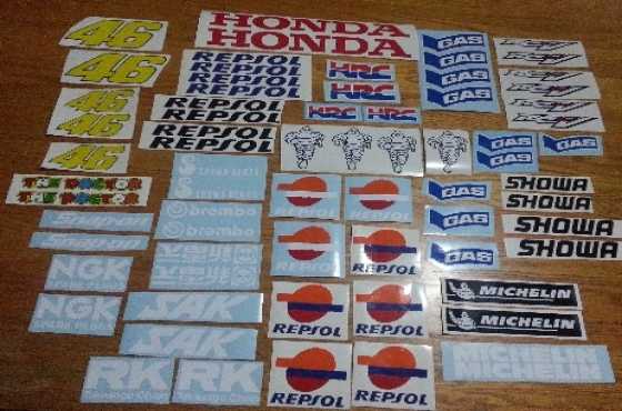 Honda Repsol fairing decals stickers graphics kits