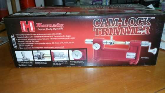 Hornady camlock trimmer