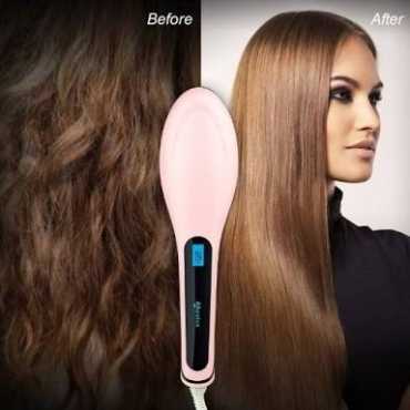 Hottest new craze in hair straightening brushes Get yours today