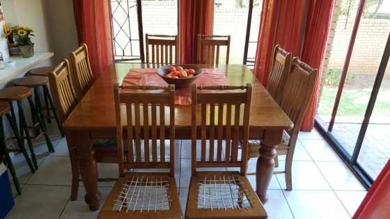 Household furniture-dining room set, lounge set, Freezer,  study tables, desk and garden furniture