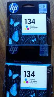 HP 134 colour cartrides