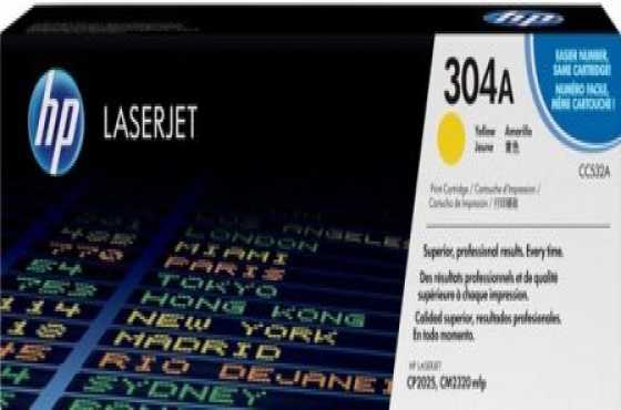 HP  304A Color LaserJet CP2025 Yellow Print Cartridge