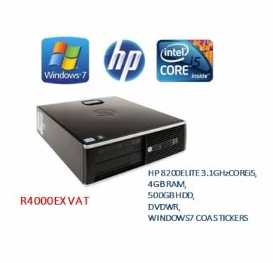 HP 8000 Elite and HP DC7900 ultra small form factor desktops for sale