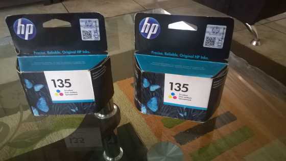 Hp Cartridge 135 colour amp 177 black amp white