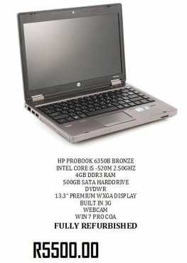 HP PROBOOK 6350B BRONZE