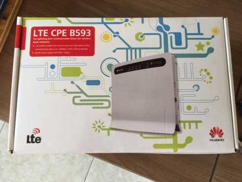 Huawei B593 LTE wifi router