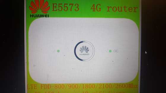 Huawei mifi LTE modem