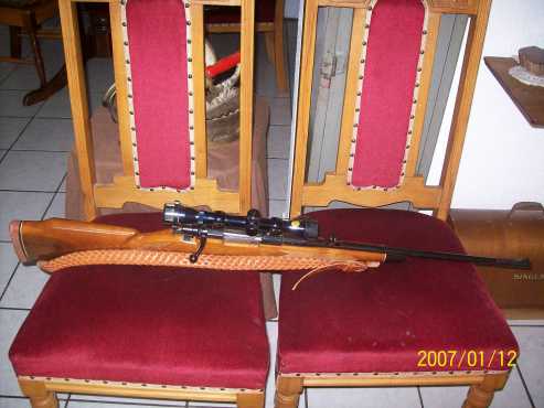 Hunting rifle 243 with tasco scope