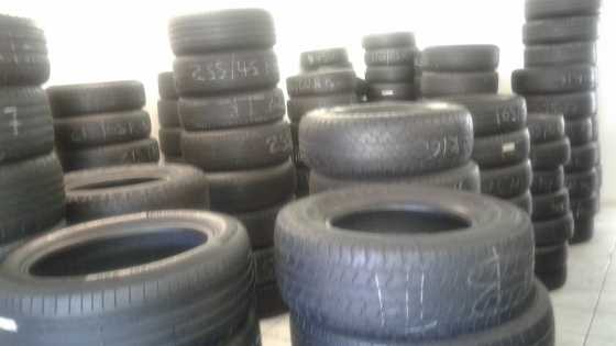 Hurry for end of the month specials on new and second-hand tyres all sizes at agood price