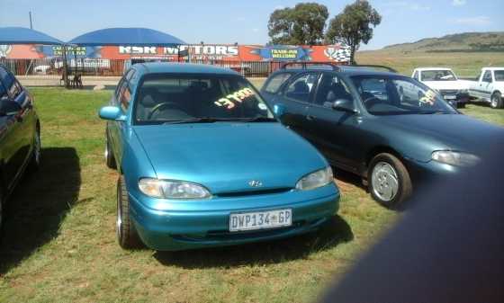 HYUNDAI ACCENT GREEN 1995 FOR SALE R37900