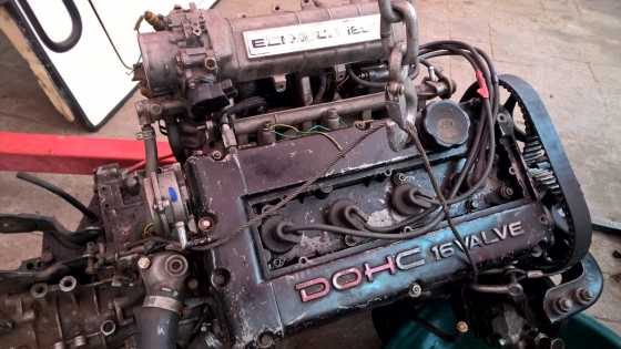 Hyundai Elantra 16Valve complete engine and gearbox