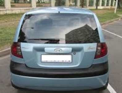 hyundai getz being stripped for spares