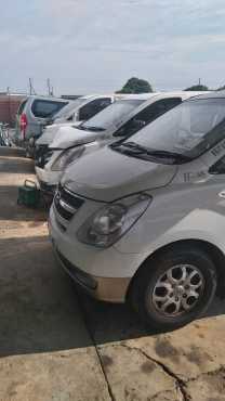 Hyundai H1 busses for stripping of parts